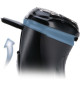 Rasoir rotatif sans fil - REMINGTON - R1000 - 3 lames Dual Track - Tondeuse escamotable - Autonomie 30 min - LED