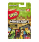 Mattel Games - Uno Minecraft - Jeu de cartes - D?s 7 ans - UNO - FPD61