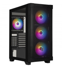 Boîtier PC - BITFENIX - Graph ARGB - Moyen tour - ATX - Noir - 4 ventilateurs A-RGB