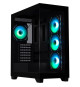 Boîtier PC - BITFENIX - CETO Premium Edition - Moyen tour - ATX - Noir - Verre trempé - USB-C et A-RGB