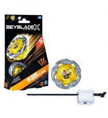 Beyblade X Wand Wizard 5-70DB UX, toupie de type endurance et lanceur, toupies de combat authentiques Takara Tomy, des 8 ans