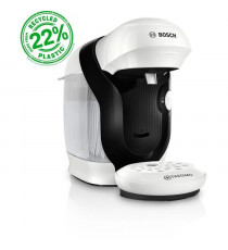 Machine a café multi-boissons - BOSCH - TASSIMO - T11 Style blanc - 1400 W