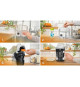 Machine a café multi-boissons - BOSCH - TASSIMO - T11 Style blanc - 1400 W