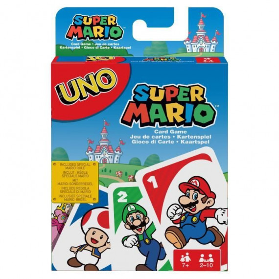Jeu de Cartes Uno Super Mario Bros - Des 7 ans - Mattel Games