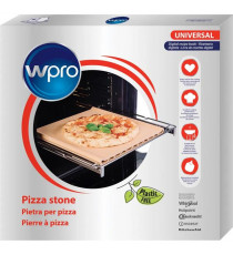 WPRO - Pierre à pizza : contient une plaque en terre cuite, une pelle d'enfour