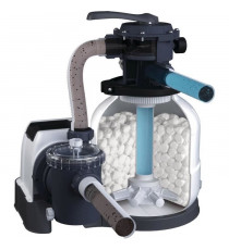 Balles Filtrantes - INTEX - Finesse de filtration 3 a 5 microns - Durée de vie 3 a 5 ans