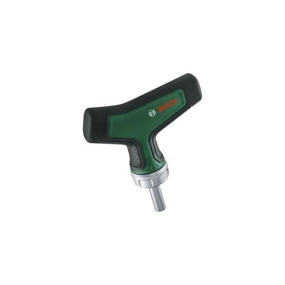 Bosch Tournevis a cliquet a embout et poignée en T (36 dents  porte-embout magn 1/4  poignée Softgrip)
