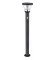 Lampadaire solaire - GALIX - G4595C - Tres éclairant - Inox avec détecteur - H93 cm - 1000 Lumens