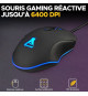 Pack gaming 2 en 1 - THE G-LAB - COMBO HYDRO - Clavier et souris filaires - Noir/Gris