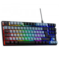 Clavier Gamer - The G-Lab - KEYZ CAESIUM - RGB - Gris & Noir - TKL