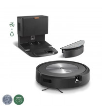 Aspirateur Robot Laveur - IROBOT J557640 J5+ Roomba Combo - 360 ml - Expresso