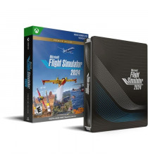 Microsoft Xbox Flight Simulator 2024 - Jeu Xbox Series X - Premium Deluxe Edition SteelBook