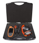 Ensemble complet traceur GPS - NUM'AXES - CANICOM GPS 2 - Noir / Orange