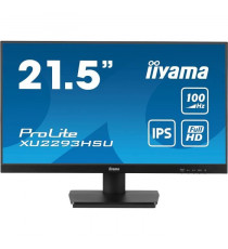 Écran PC - IIYAMA - XU2293HSU-B7 - 21,5 FHD - IPS - 100Hz - 1ms - HDMI/DP - USB HUB - Haut-parleurs - Noir