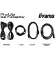 Écran PC - IIYAMA - G2745QSU-B2 - 27 QHD - IPS - 100Hz - 1ms - HDMI/DP/USB HUB - Haut-parleurs - Noir