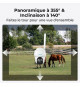 Caméra extérieure - REOLINK - G430 - Panneau solaire - Blanc