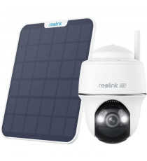 Caméra extérieure - REOLINK - B440 - Panneau solaire - Blanc