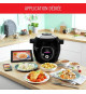MOULINEX Multicuiseur intelligent haute pression Cookeo Connect avec COUVERCLE Extra Crisp inclus YY5121FB