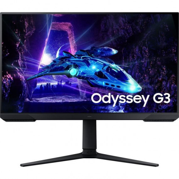 Écran PC - SAMSUNG - ODYSSEY G3 G30D - 24 FHD - Dalle VA - 180Hz - 1ms - Pivot/Orientable - 1 DP - Noir