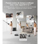 ECOVACS DEEBOT X2 COMBO - Robot Aspirateur Laveur avec Aspirateur a Main - 8700Pa - Vidage Automatique Double