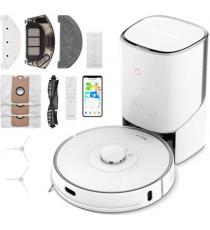 Aspirateur Robot Laveur - SENCOR - SRV 9385WH - 4000 Pa - 200 min - 70 db - Blanc