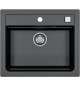 Evier a encastrer - Granit - Noir - 1 bac - 59 x 50 cm - ATROX - STRADOUR