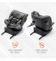 Siege auto - BABYAUTO - XPERTA BLACK LINE - De la naissance a 12 ans - 0-36 kg - I-Size - ISOFIX - Pivotant 360° - ECE R129