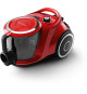 Nouveauté ! Aspirateur Traineau sans sac - BOSCH BGC41Q69  Serie 6 - 600 W - ProSilence - 70 dB - Capacité bac 2,4 L - Rouge