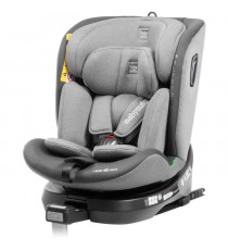 Siege auto - BABYAUTO - AITANA GREY ANTHRACITE - De la naissance a 12 ans - 0-36 kg - I-Size - ISOFIX - Pivotant 360° - ECE R129