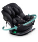 Siege auto - BABYAUTO - GYRO BLACK LINE EMBOSSED - De la naissance a 12 ans - 0-36 kg - I-Size - ISOFIX - Pivotant 360° - R129
