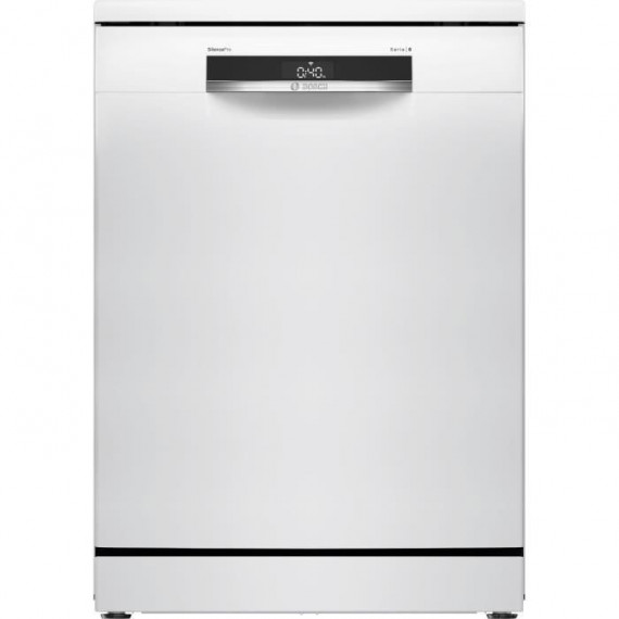 Lave-vaisselle pose libre BOSCH SSMS6ZCW12F SER6 - 14 couverts - Induction - L60cm - 38 dB - tiroir a couverts - Blanc