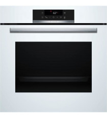 Four intégrable pyrolyse - BOSCH SER4 - HBA572BW3F - Blanc - Porte froide 4 vitres - 59,4 x 54,8 x 59,5 cm