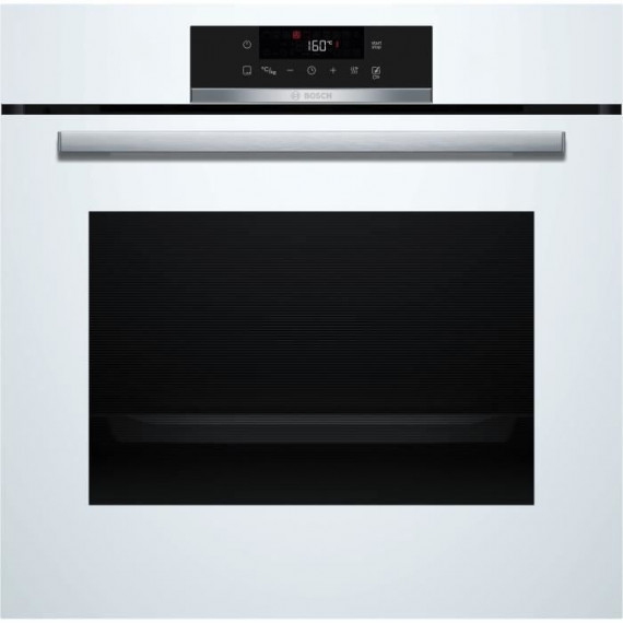 Four intégrable pyrolyse - BOSCH SER4 - HBA572BW3F - Blanc - Porte froide 4 vitres - 59,4 x 54,8 x 59,5 cm