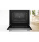Four intégrable pyrolyse - BOSCH SER4 - HBA572BW3F - Blanc - Porte froide 4 vitres - 59,4 x 54,8 x 59,5 cm