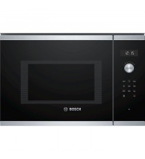 Micro-ondes simple encastrable - BOSCH SER6 - BFL554MS1F - Inox - 25 L - 38,2 x 59,4 x 38,8 cm