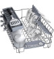 Lave-vaisselle tout encastrable BOSCH SPV2HKX42F SER2 - 10 couverts - L45cm - 46 dB - 5 programmes