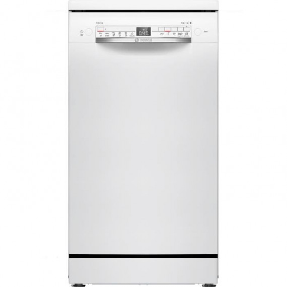 Lave-vaisselle pose-libre BOSCH SPS4EMW24E SER4 - 10 couverts - Induction - L45cm - 44 dB - Classe C - tiroir a couverts - 6 …