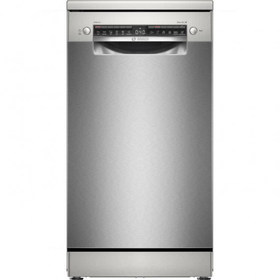Lave-vaisselle pose libre BOSCH SPS4EMI61F SER4 - 10 couverts - Induction - L45cm - 45 dB - tiroir a couverts - 6 progammes -…