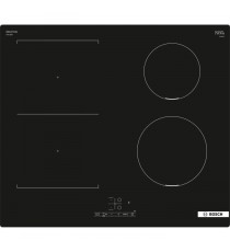 Table de cuisson a induction -BOSCH SER4 - 4 foyers - 6900 W - 59,2 x 52,2 cm - PVS611BB6H - Noir