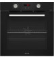 Four multifonction encastrable - Pyrolyse - BRANDT - BXP5521B - Noir - Porte froide - 59,2 x 59,2 x 60,8 cm