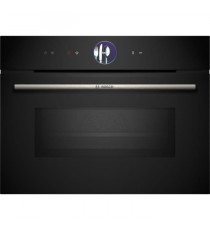 Four combiné micro-ondes encastrable BOSCH SER8 - CMG7761B1 - Noir - 45 L - 20 modes de cuisson
