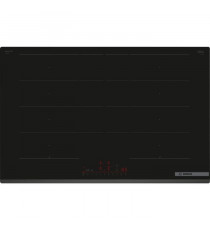 Table de cuisson a induction - BOSCH - 4 foyers - 52,2 x 80,2 x 5,1 cm - PXY83KHC1E - Noir