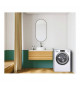 Lave-linge hublot CANDY CSS1410TWMRE/FR - 10 kg - Induction - Vapeur - 1400 trs/min - Classe A - Programme rapide - Blanc