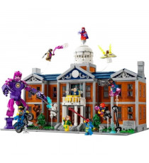 LEGO Marvel Les X-Men : l'institut Xavier - Set de construction pour adultes avec minifigurines dont Wolverine et Professeur …
