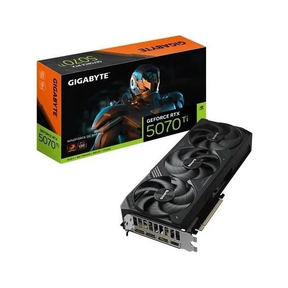 ASUS - Carte graphique interne - Gigabyte GeForce RTX 5070 Ti WINDFORCE OC SFF 16G