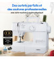 Machine a Coudre - MEDION - SM 70 - 71W - 12 Points - 700 tr/min - LED - Blanc