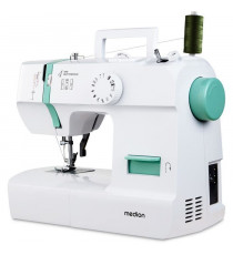 Machine a Coudre - MEDION - SM 70 - 71W - 12 Points - 700 tr/min  LED - Turquoise