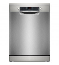 Lave-vaisselle pose libre BOSCH SMS26AI01F SER2 - 12 couverts - Induction - L60cm - 48 dB - Acier brossé anti-traces