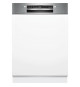 Lave-vaisselle semi-encastrable BOSCH SMI4HCS19F SER4 - 14 couverts - 42 dB - tiroir a couverts - 6 programmes