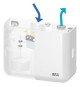 Pompe de relevage de condensats - SFA - Sanicondens Clim Deco - 23 dBA